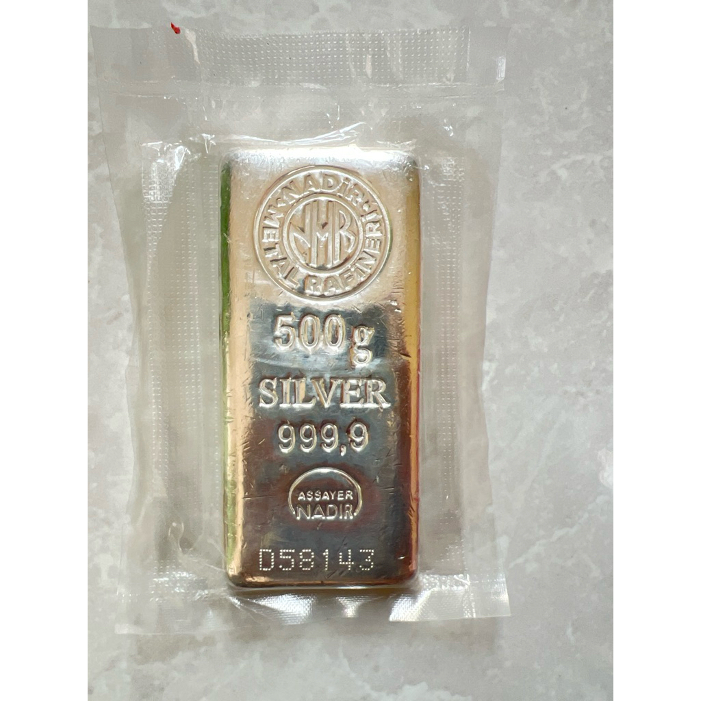 silver nadir 500 gram logam mulia perak