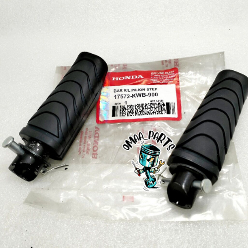 Pijakan Kaki Belakang Karet Foot Step Belakang Revo Blade Beat Fi F1 Beat Motor Honda Kwb