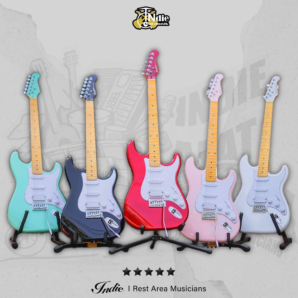 Gitar Elektrik Scorpion Stratocaster Model SS120 SS-120 SS 120