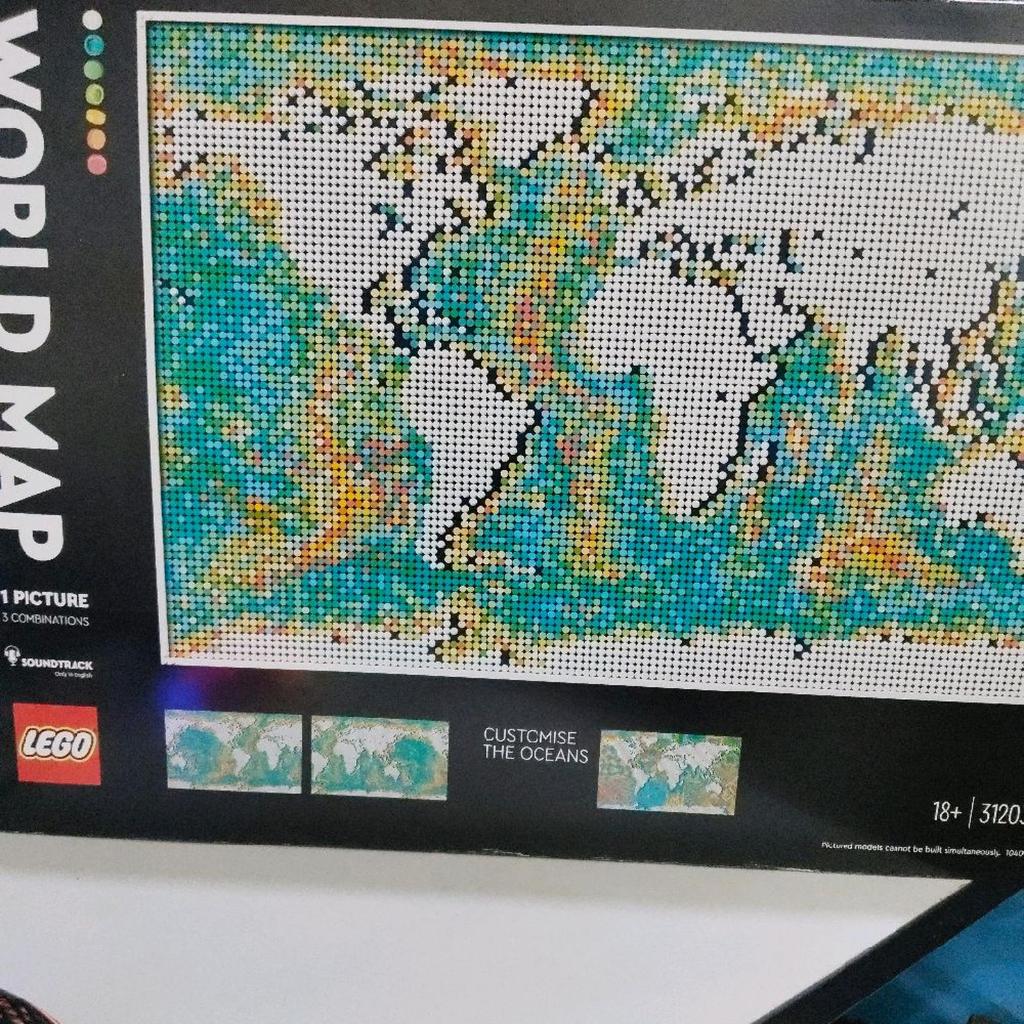 Lego 31203 Art - World Map
