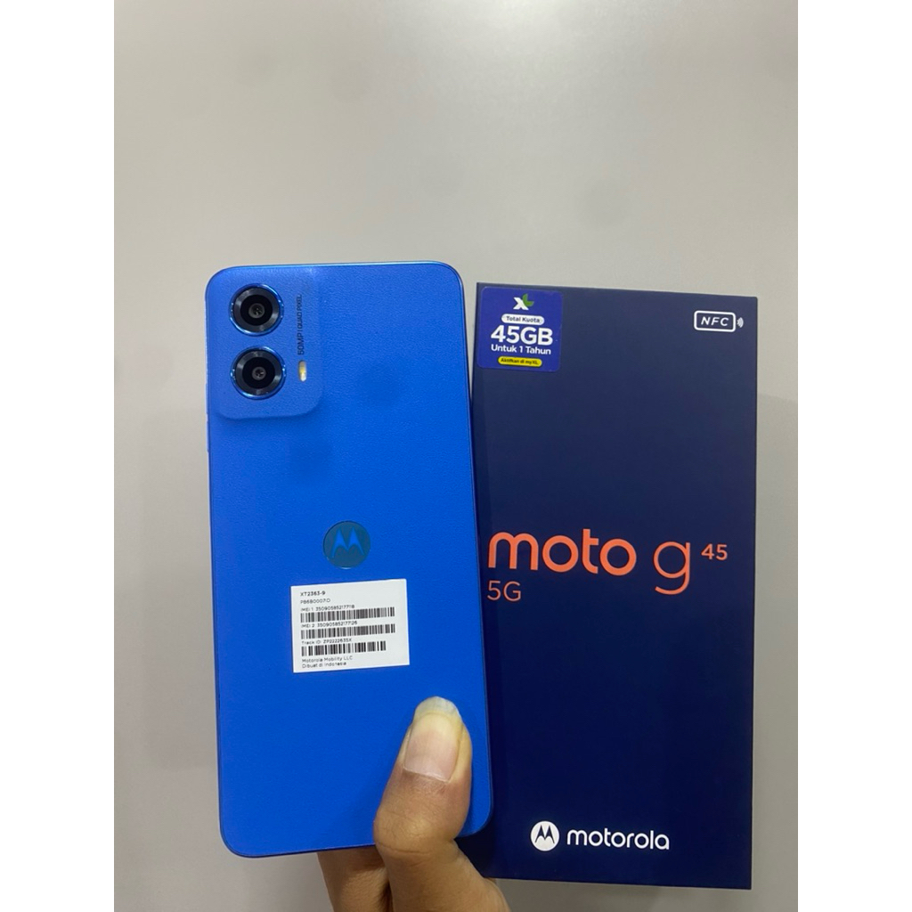 motorola g45 ram 8/256 5g second bekas