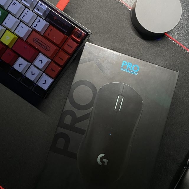 Logitech G Pro X Superlight Wireless Hitam