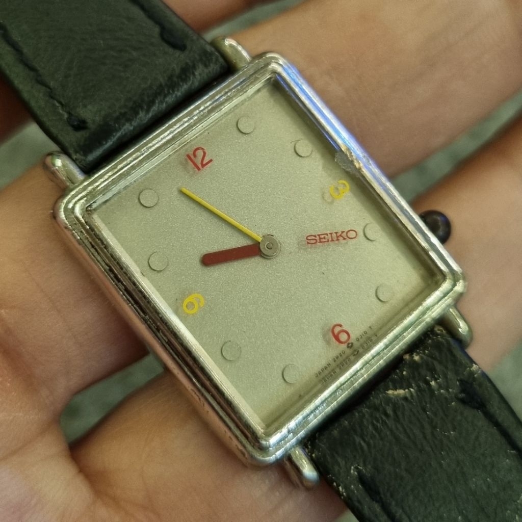 Jam tangan Seiko Vintage Rare Original second