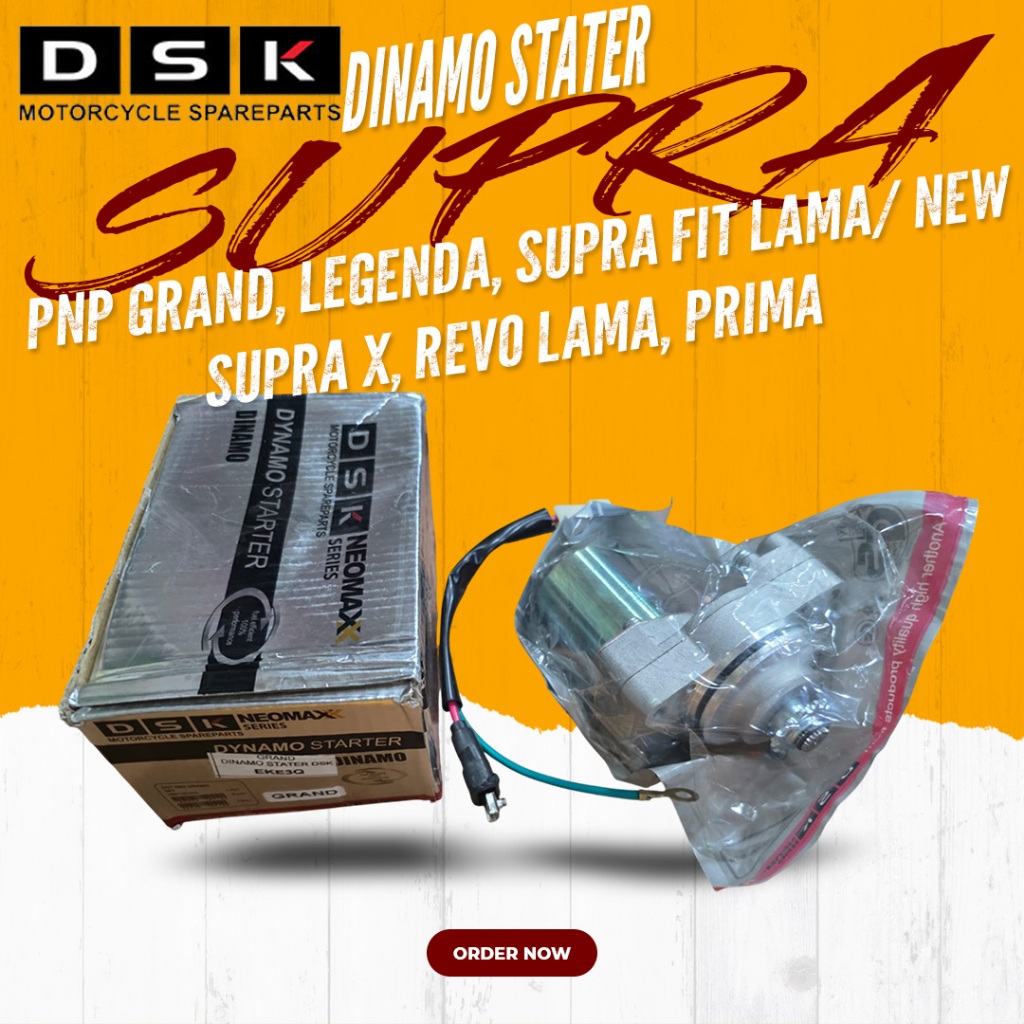 DINAMO DYNAMO STATER SUPRA GRAND LEGENDA SUPRA FIT LAMA NEW SUPRA X REVO LAMA PRIMA