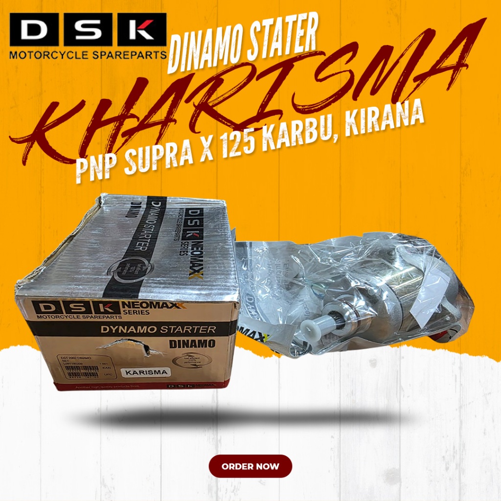 DINAMO DYNAMO STATER KHARISMA KARISMA SUPRA X 125 KARBU KIRANA