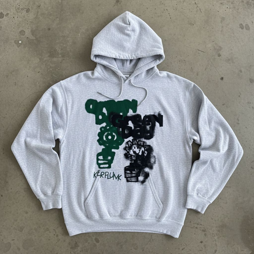 OFFICIAL GREEN DAY - KERPLUNK HOODIE