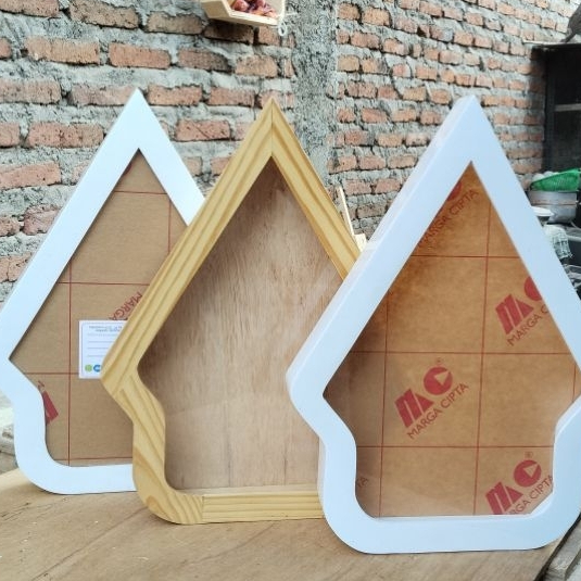 Frame Mahar Gunungan/Frame Wayang/Mahar Pernikahan Bingkai Gunungan/Wayang