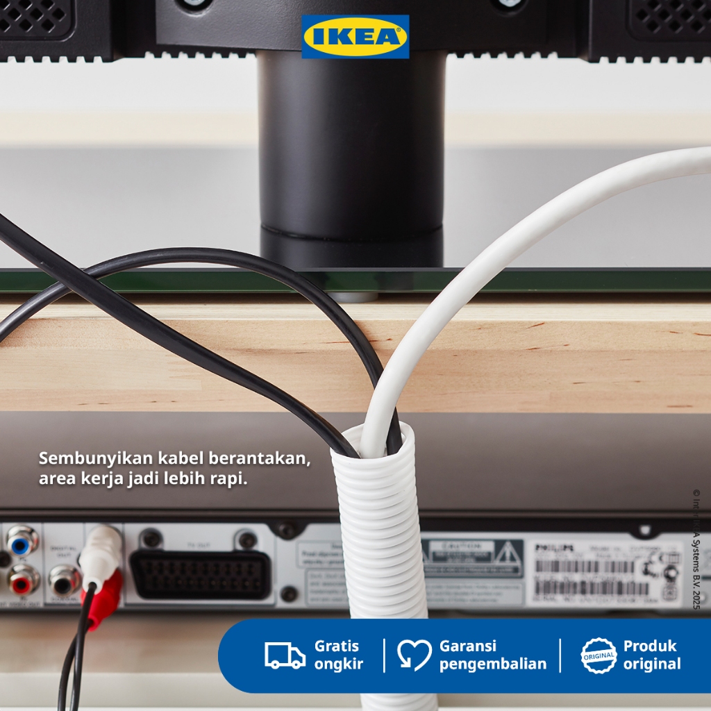 IKEA RABALDER Selang Pipa Pengatur Kabel 5m
