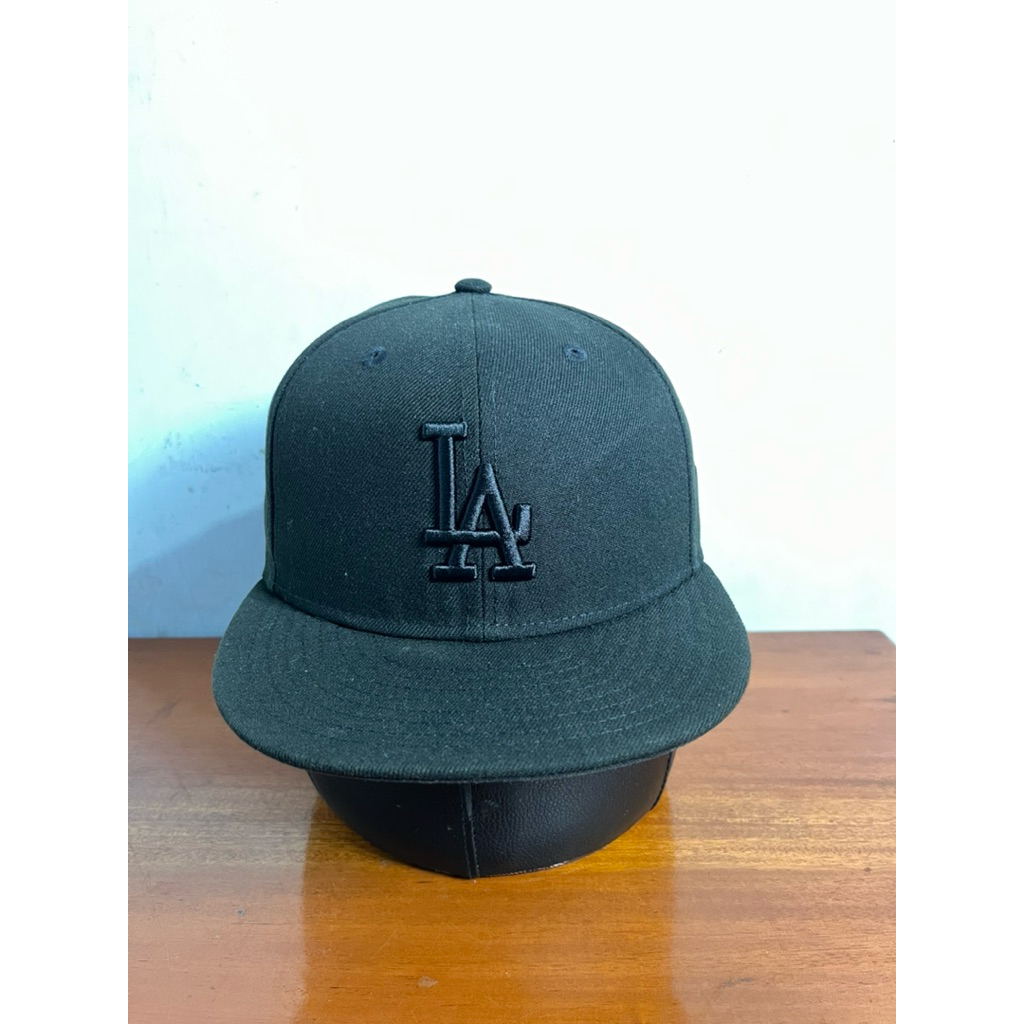 topi new era x mlb LA dodgers black dome original second