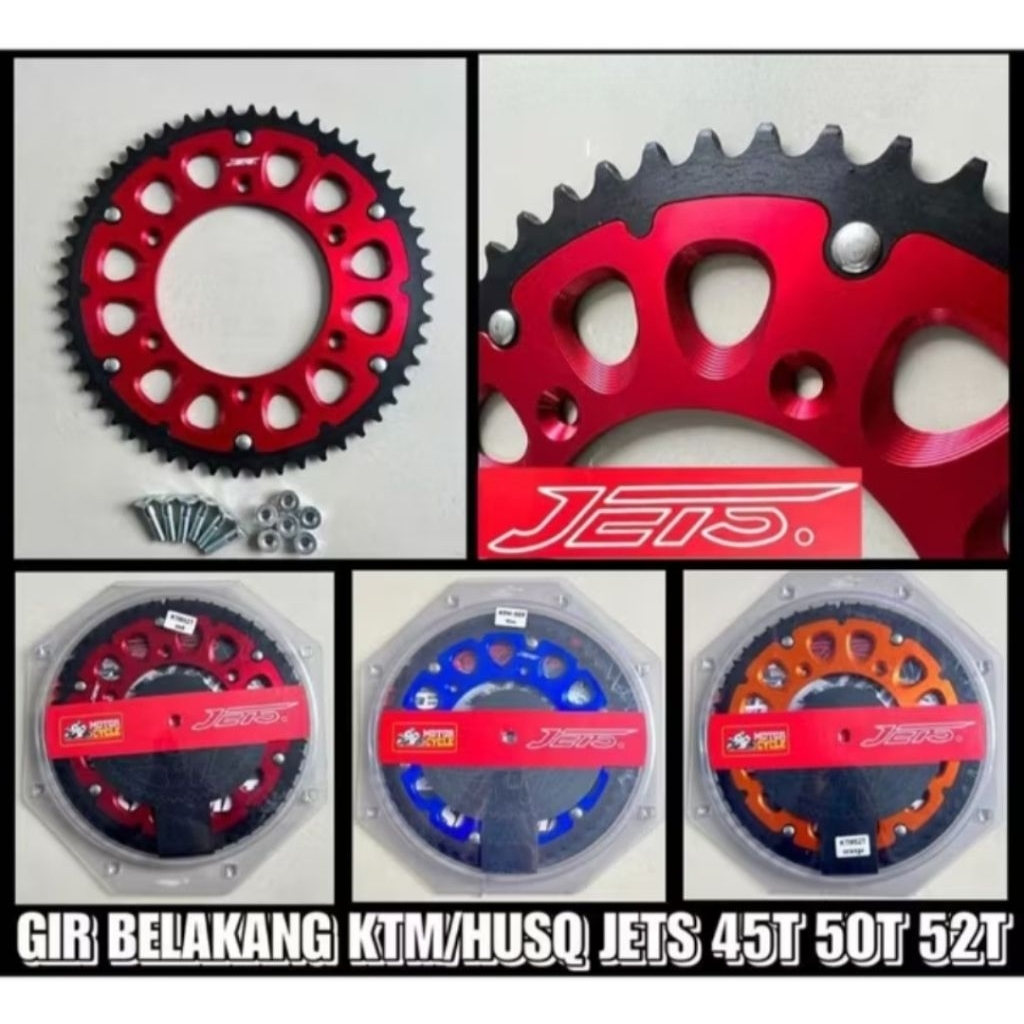 GIR BELAKANG KTM HUSQVARNA JETS GEAR