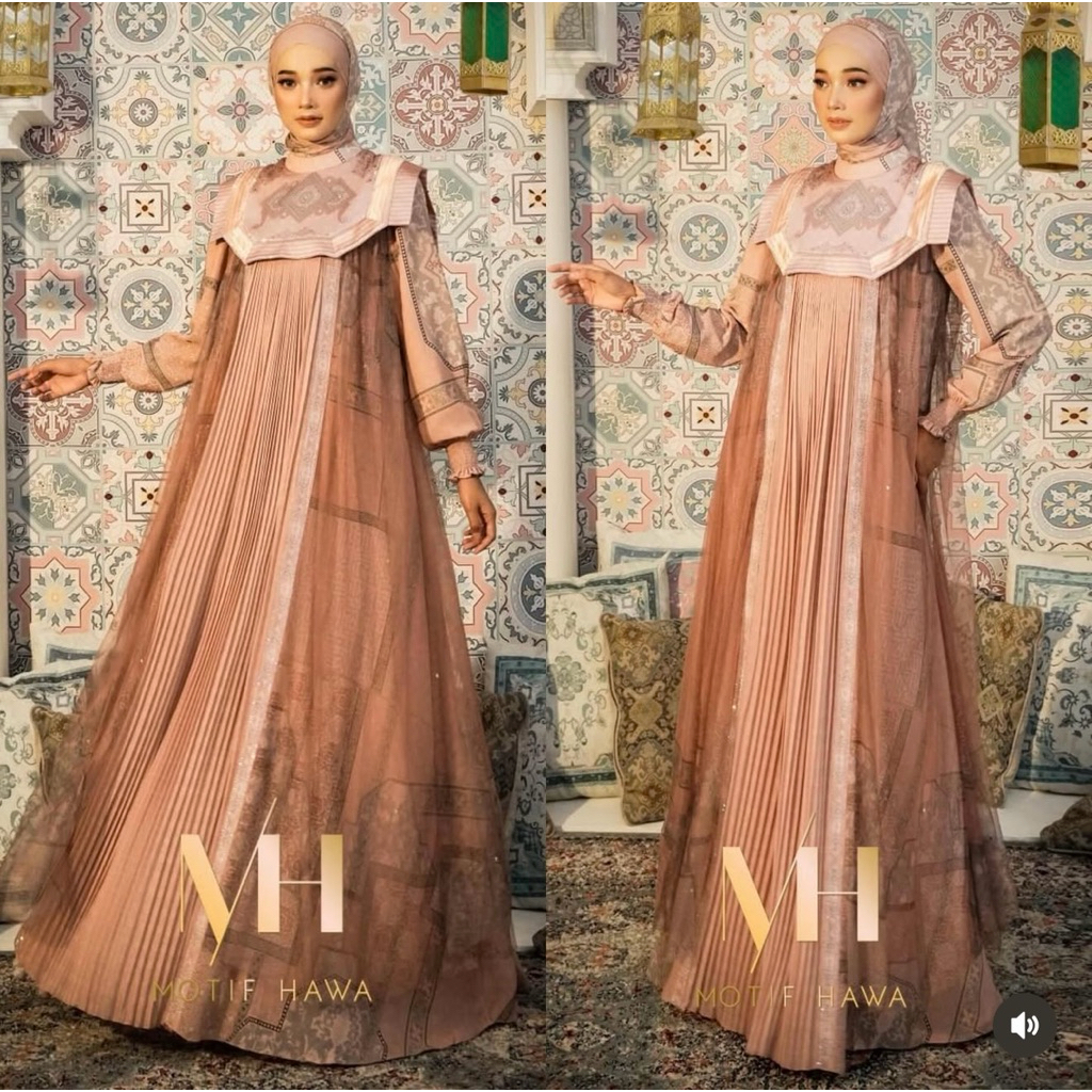 Motif Hawa Jennaira Dress Size S