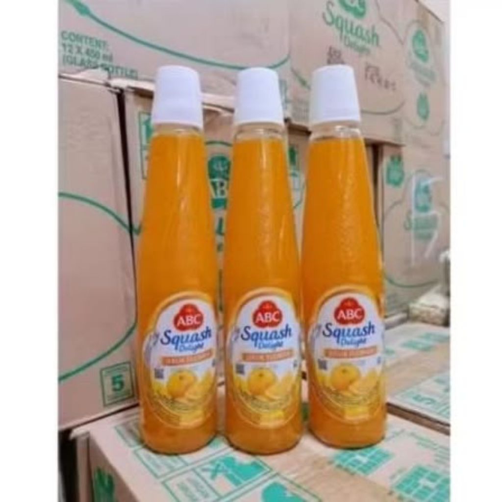 termurah!!! Sirup ABC Squash Delight Jeruk Florida 1 Botol x 450ml