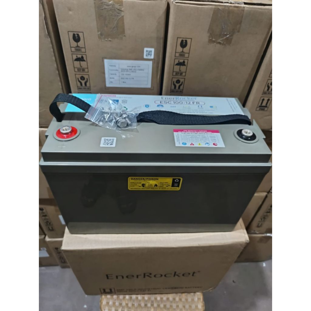 battery vrla ENEROKET 12v-100ah OLD NEW