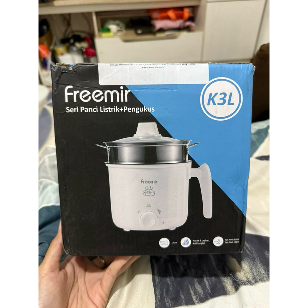 NEW Cooking pot - Panci Listrik+kukusan Freemir