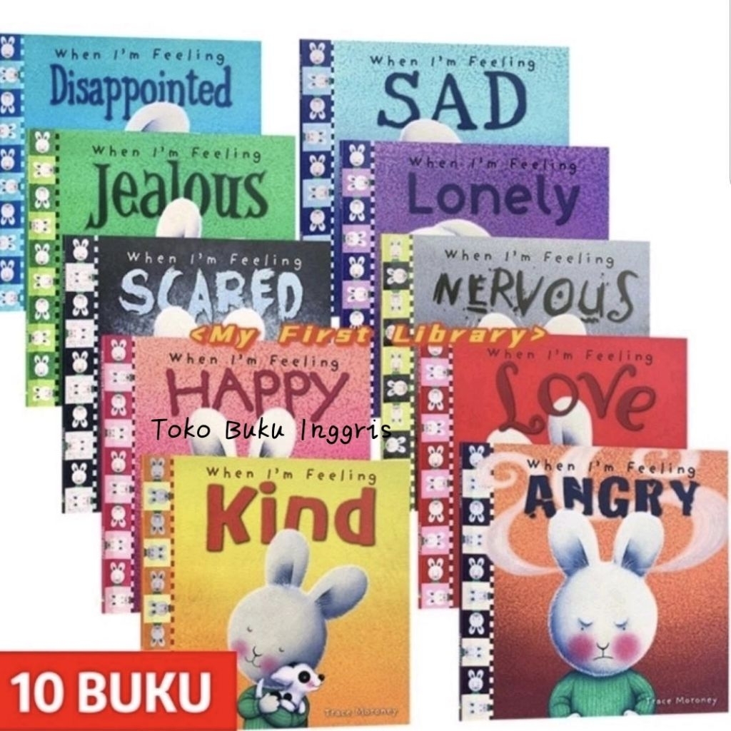 When I'm Feeling 10 Books (Character Building Book) by Trace Moroney