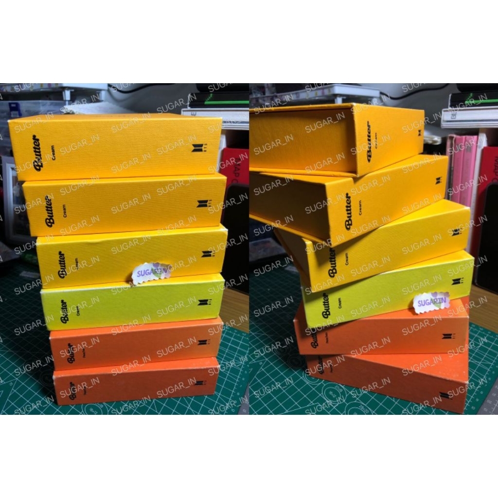 [READY STOCK] OFFICIAL ALBUM BTS BUTTER PEACHES CREAM FULLSET UNSEALED RPC RM JIN SUGA JHOPE JIMIN V