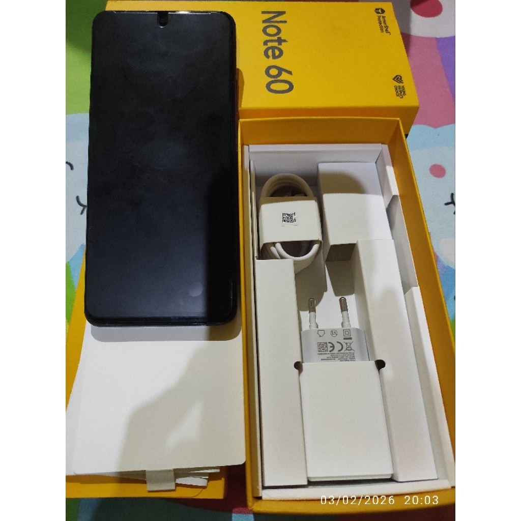 realmi note 60 4/64 second FULLSET