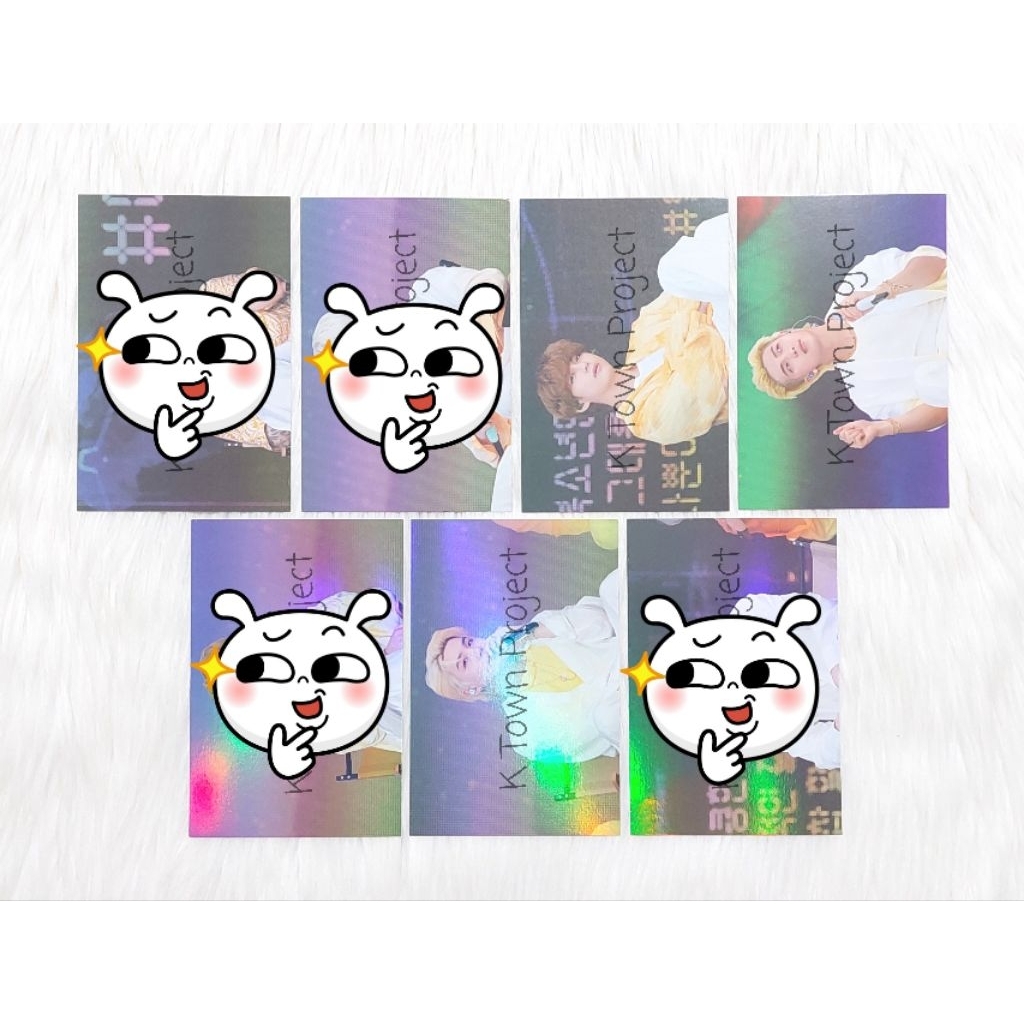 [READY - CLEARANCE SALE] BTS 2021 MUSTER SOWOOZOO DVD OUTBOX HOLOGRAM POSTCARD SET JUNGKOOK JIMIN JI