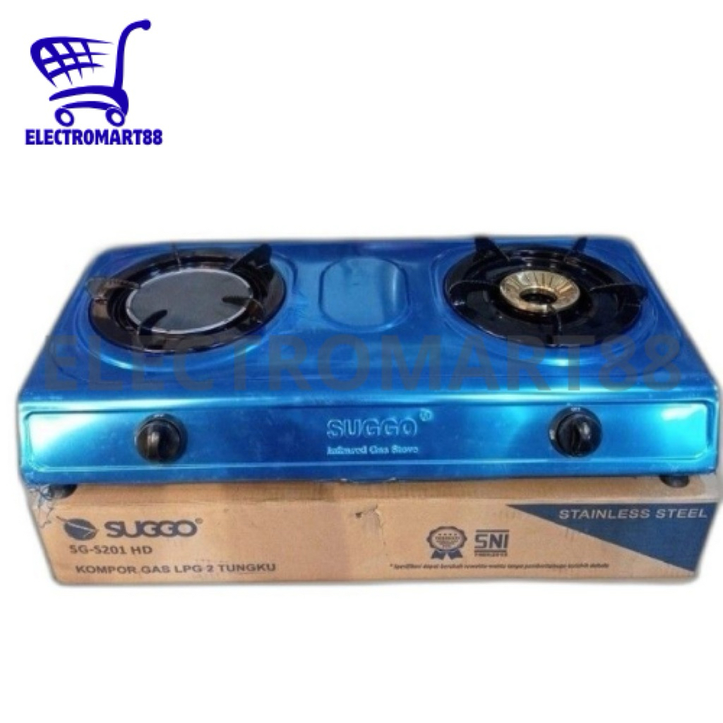 Sogo SG802 - Kompor Gas 2 Tungku