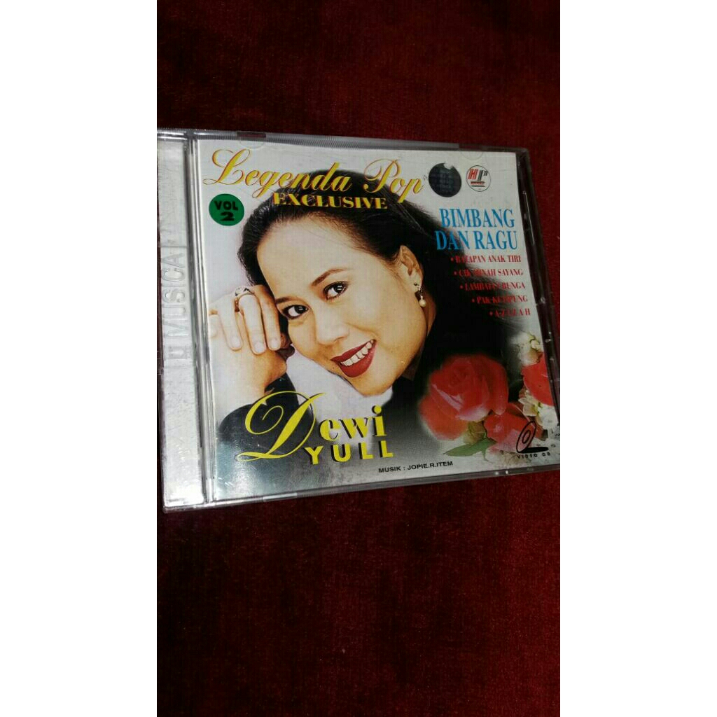 VCD KARAOKE LEGENDA POP mulus ori