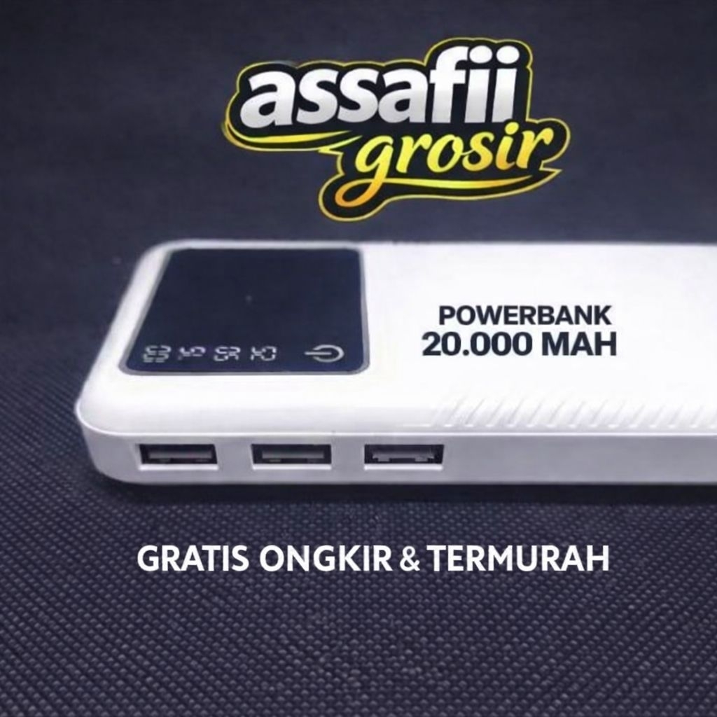 PB POWERBANK 20000 MAH POWER BANK SAMSUNG 20000 MAH AWET KUALITAS BAGUS MURAH