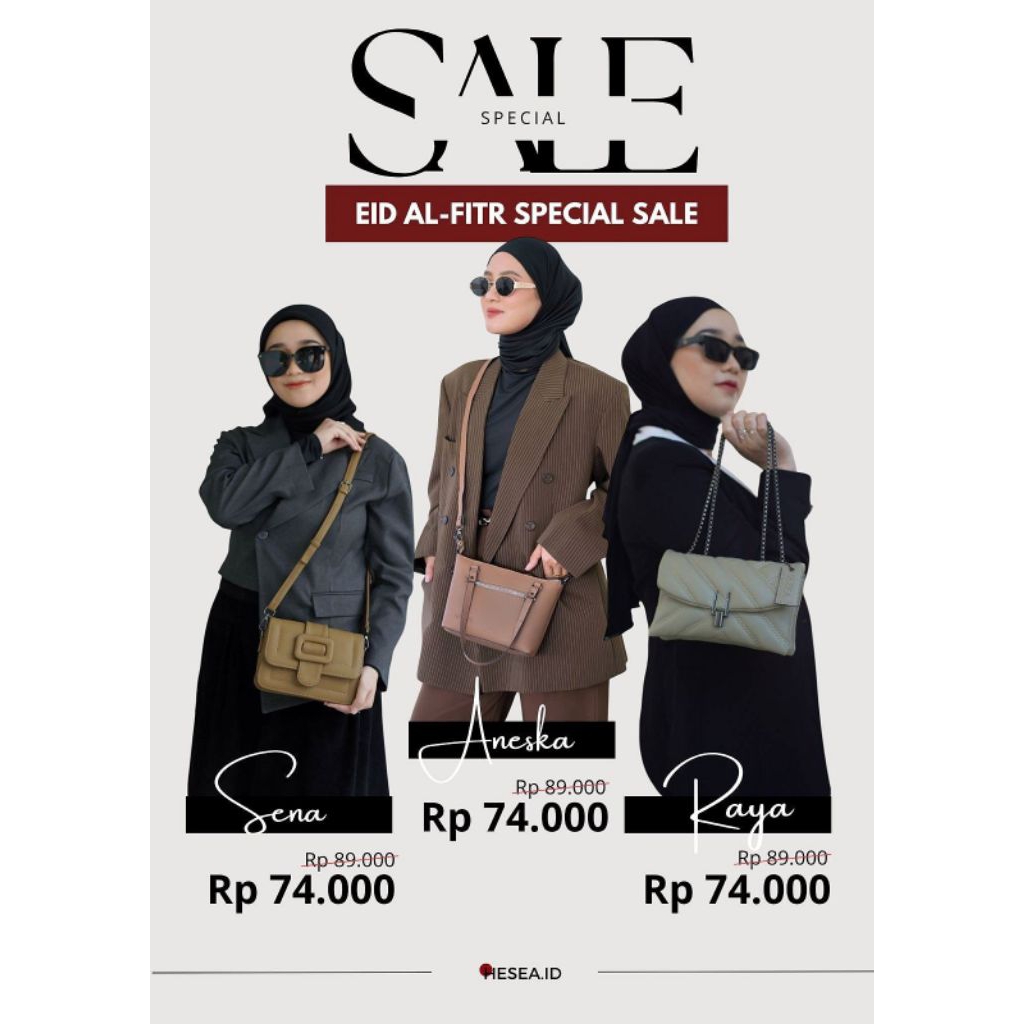 SALE SPESIAL SENA BAG | ANESKA BAG | RAYA BAG BY HESEA