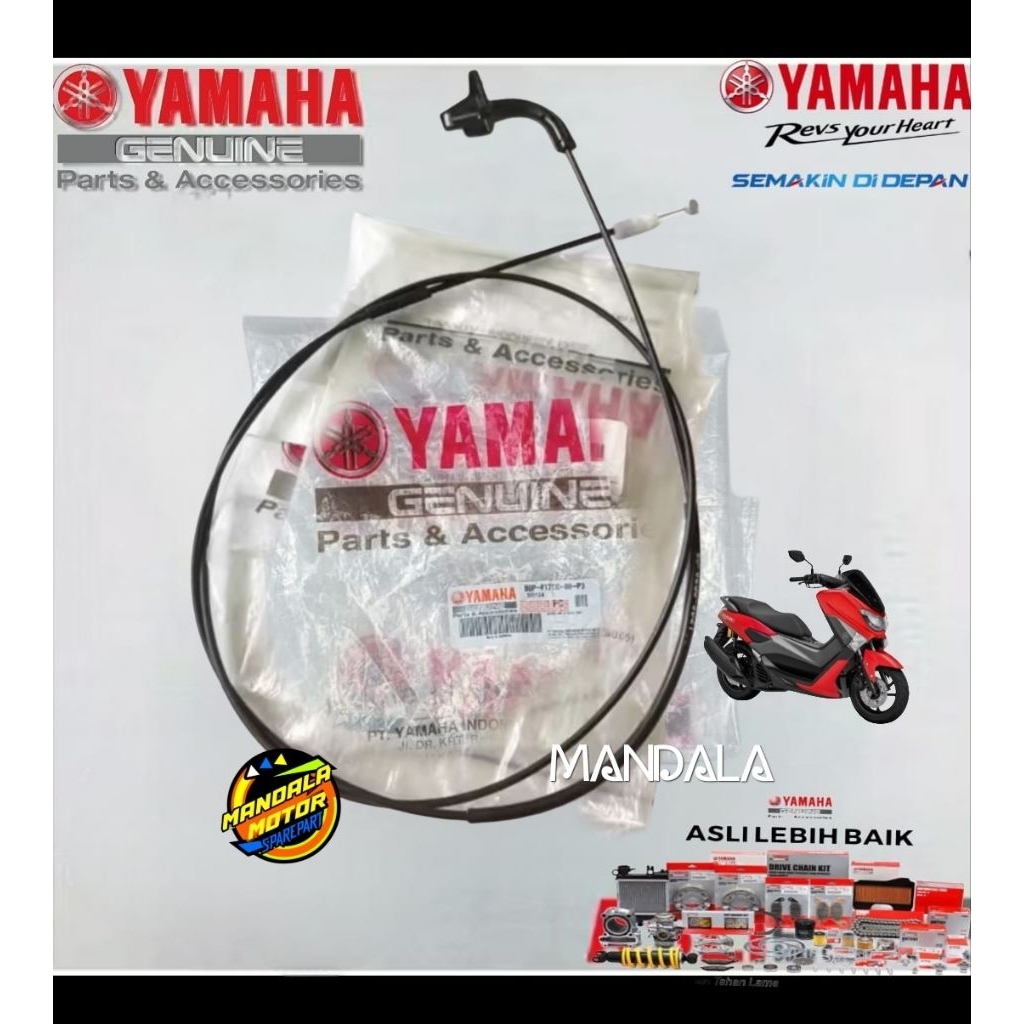 KABEL KUNCI JOK NMAX OLD 2015-2019 ORIGINAL YAMAHA 2DP-F478E-00