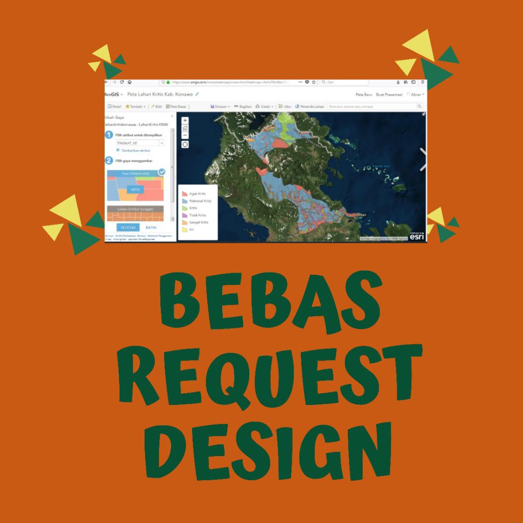 Jasa Pembuatan WebGIS / Sistem Informasi Geografis Berbasis Web  (PHP / Python / Leaflet )