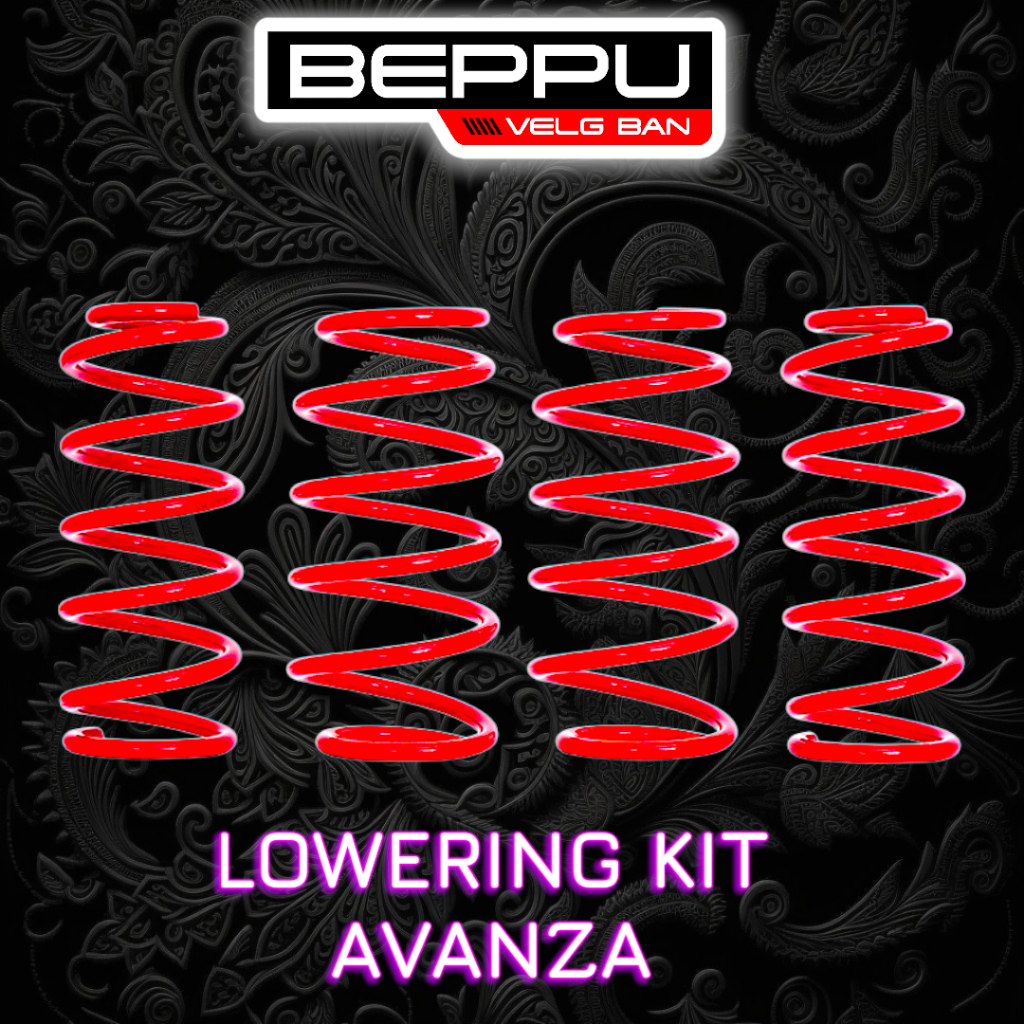 HSR Red Lowering Kit Toyota Avanza 2022 Up