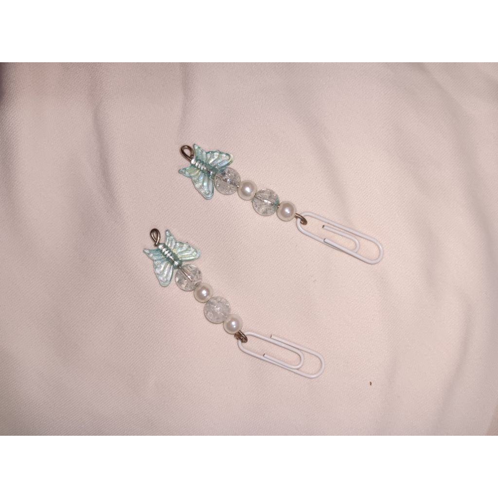 Bookmark with beads handmade