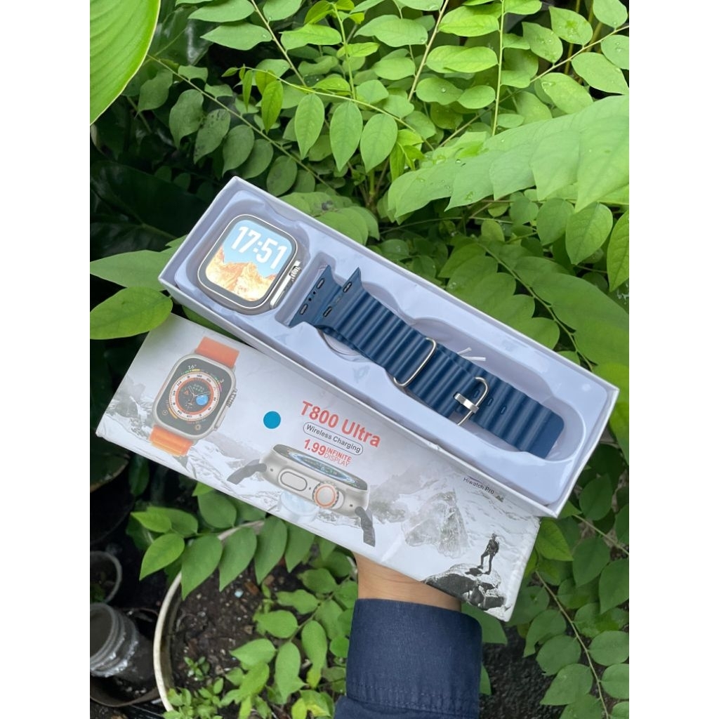 Jam tangan smartwatch T800 ultra 3 pria wanita/ Jam smartwatch canggih