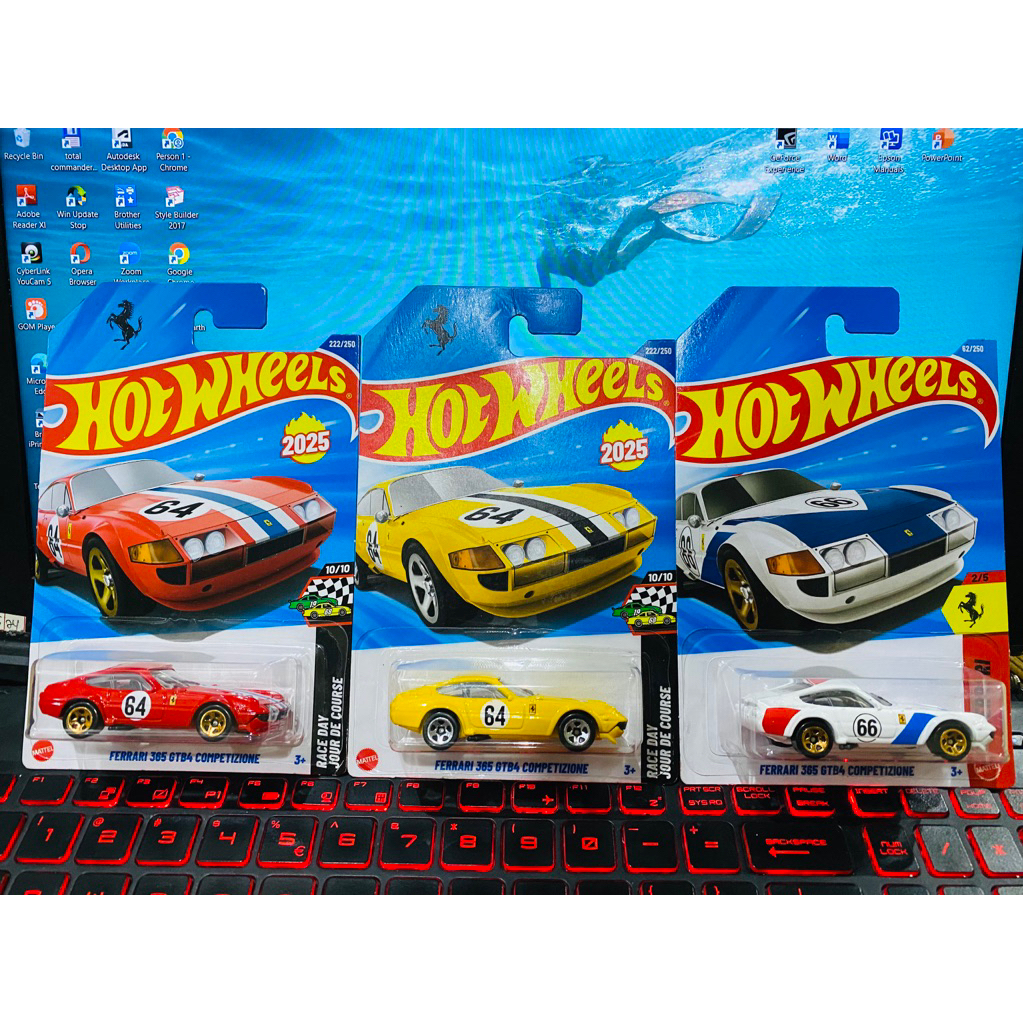 Hot wheels Ferrari 365 1 set