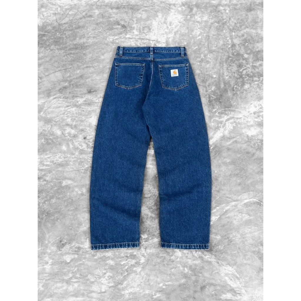 Carhartt WIP Landon Loose Pants Blue Stone Washed