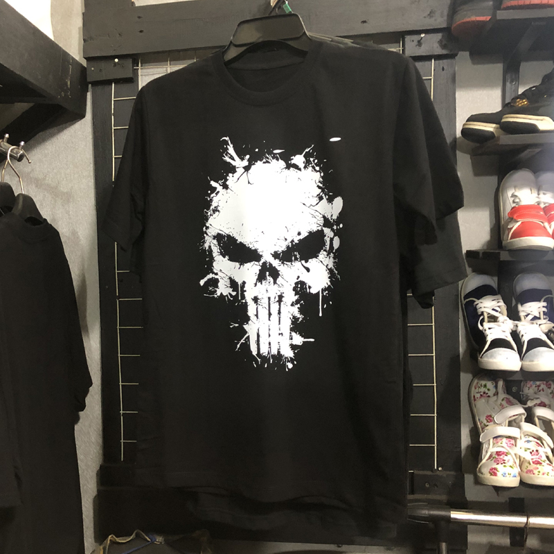 Kaos The Punisher Tshirt 100% Cotton Realpic || Size S M L XL XXL 3XL 4XL || DISTRO TSHIRT || KATUN 