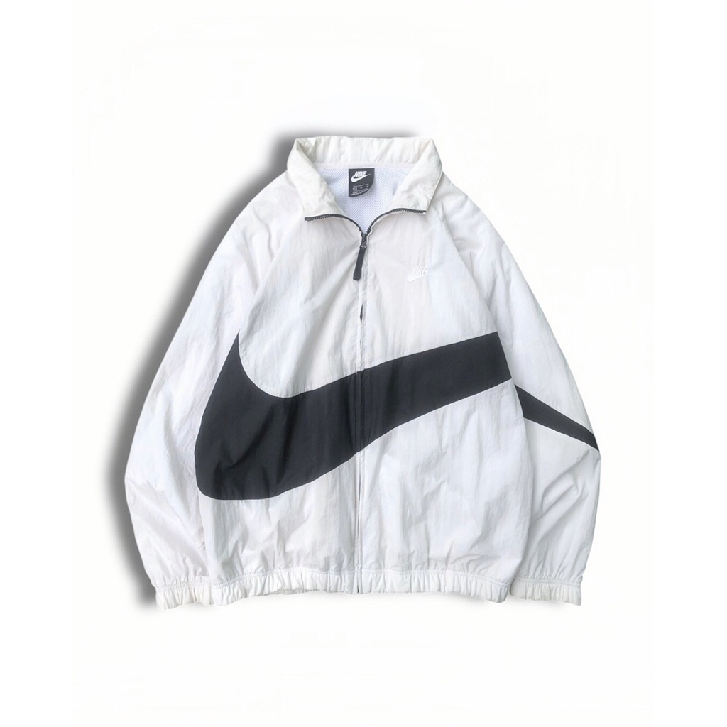 Jaket Parasut Windbreaker Jaket Nike Big Swoosh Big Logo