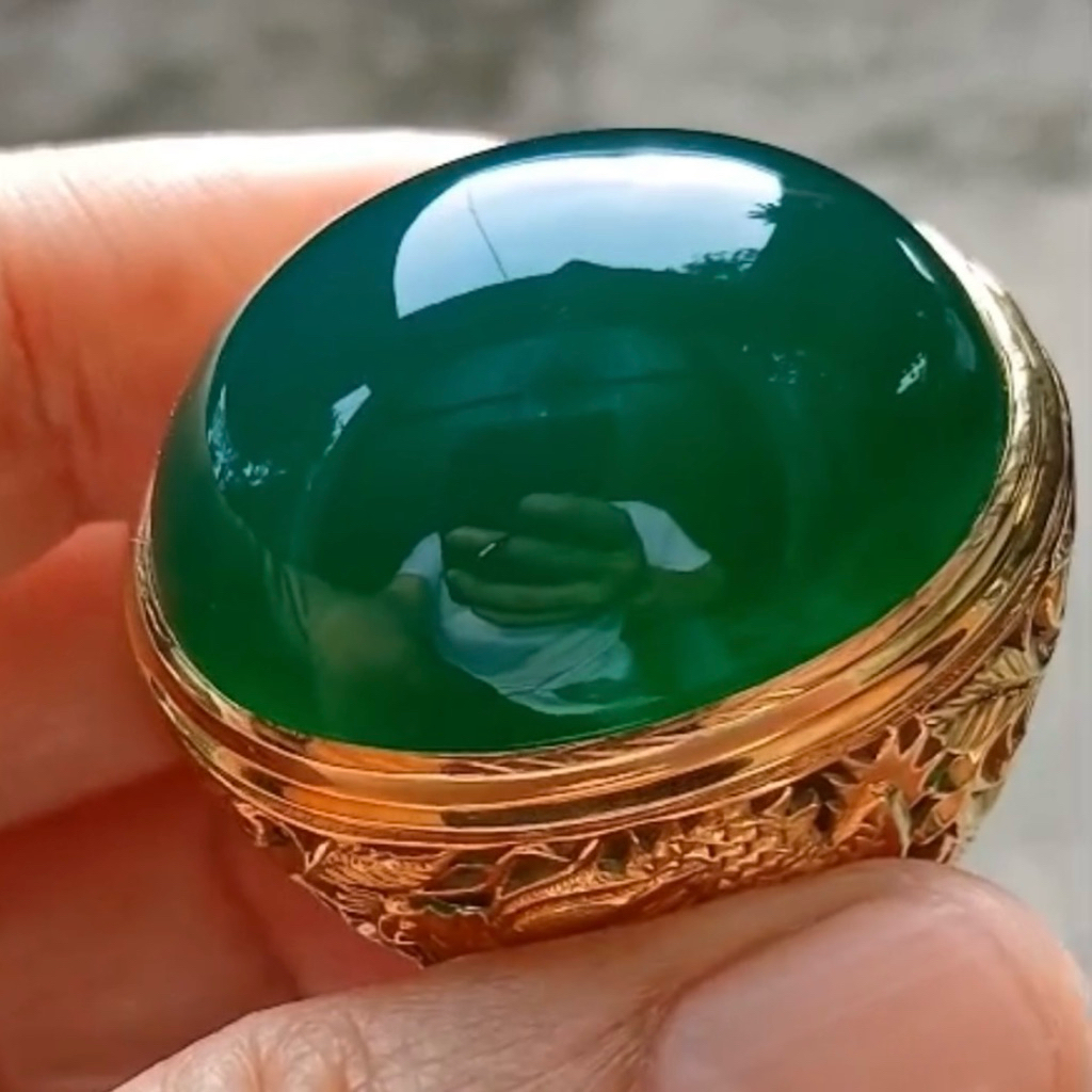 Batu Hijau Garut DARSON Asli Top Quality berkiut Segel 4x Juara di Kelasnya