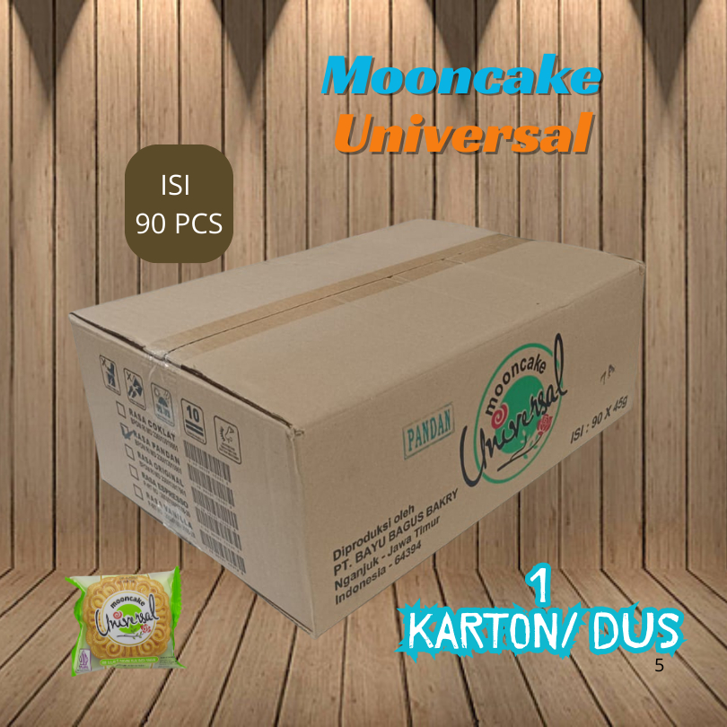 Mooncake 1 karton 90 Pcs Exp Di Jamin Lama Kue Bulan Halal Universal Enak