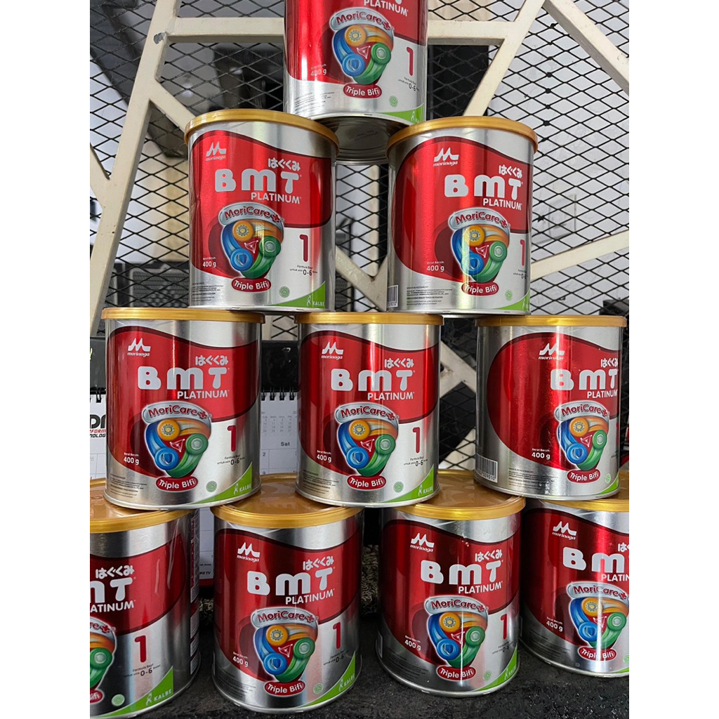 Morinaga BMT Platinum 1 untuk usia 0-6bulan kemasan 400gr EXP 2027