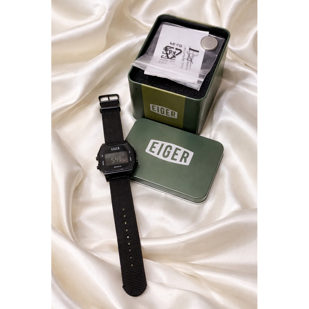 [PRELOVED] Jam Tangan Eiger HARGA TIDAK BISA NEGO - Tanpa Strap Karet