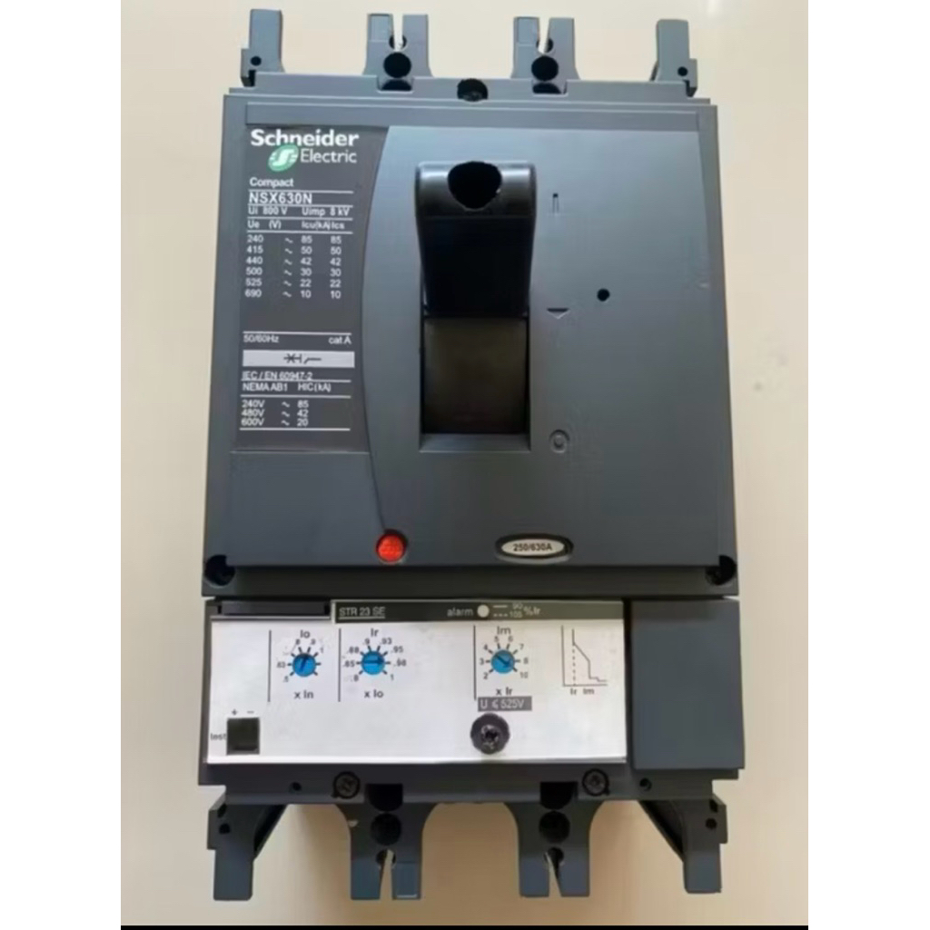 Mccb/Breaker NSX 630F 3P Schneider 630A