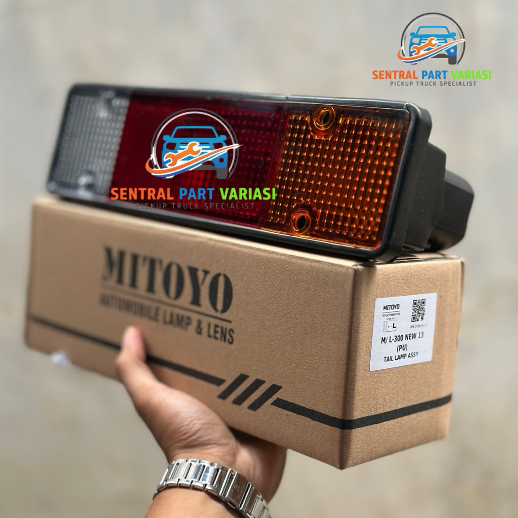 Lampu Stoplamp L300 New Model Soket Bulat Lampu Belakang L300 Pick Up / stop lamp L300 / Lampu rem L
