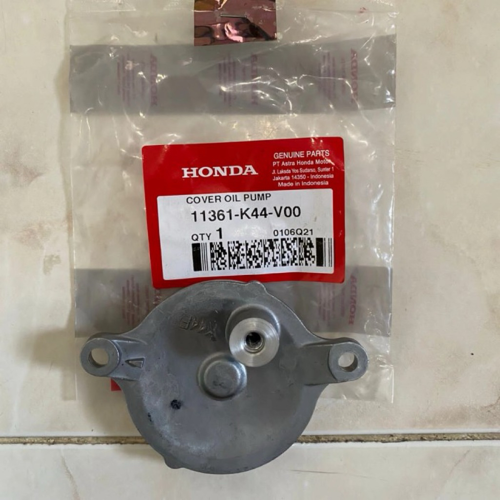 Cover tutup gigi pompa oli cover oil pump Beat pop esp Scoopy esp Beat esp vario 110 esp Original Ho