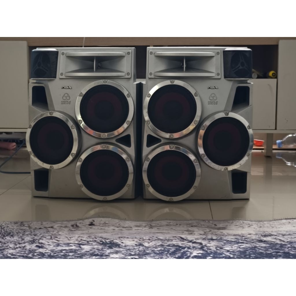Speaker Pasif Aiwa Jax-T8 Triple Drive