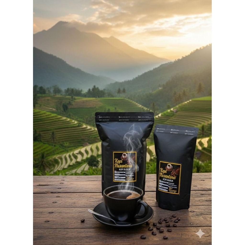 KOPI BUBUK JAGUNG MURNI 500g BEBAS KAFEIN  AMAN UNTUK MAAG DDAN DIABETES