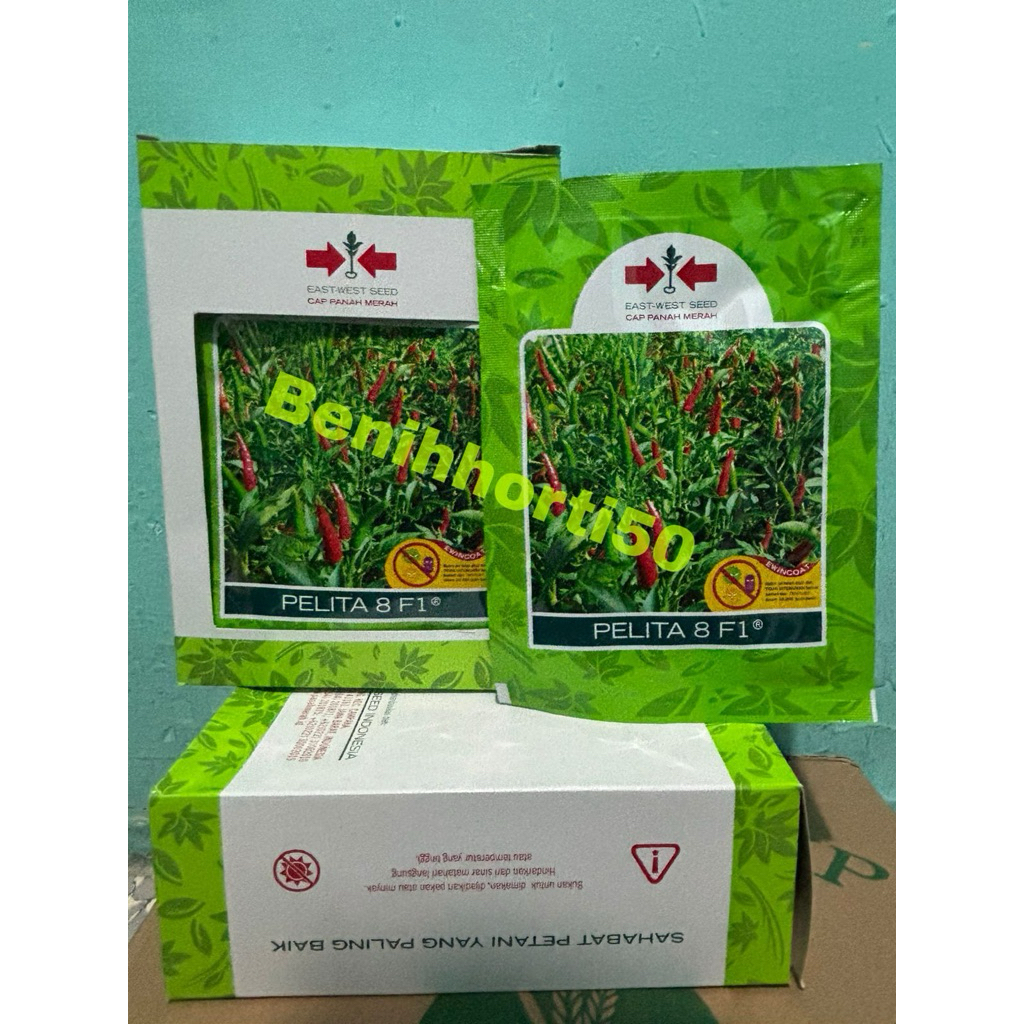 Benih Cabe Rawit Pelita 8 F1 isi 2250 butir