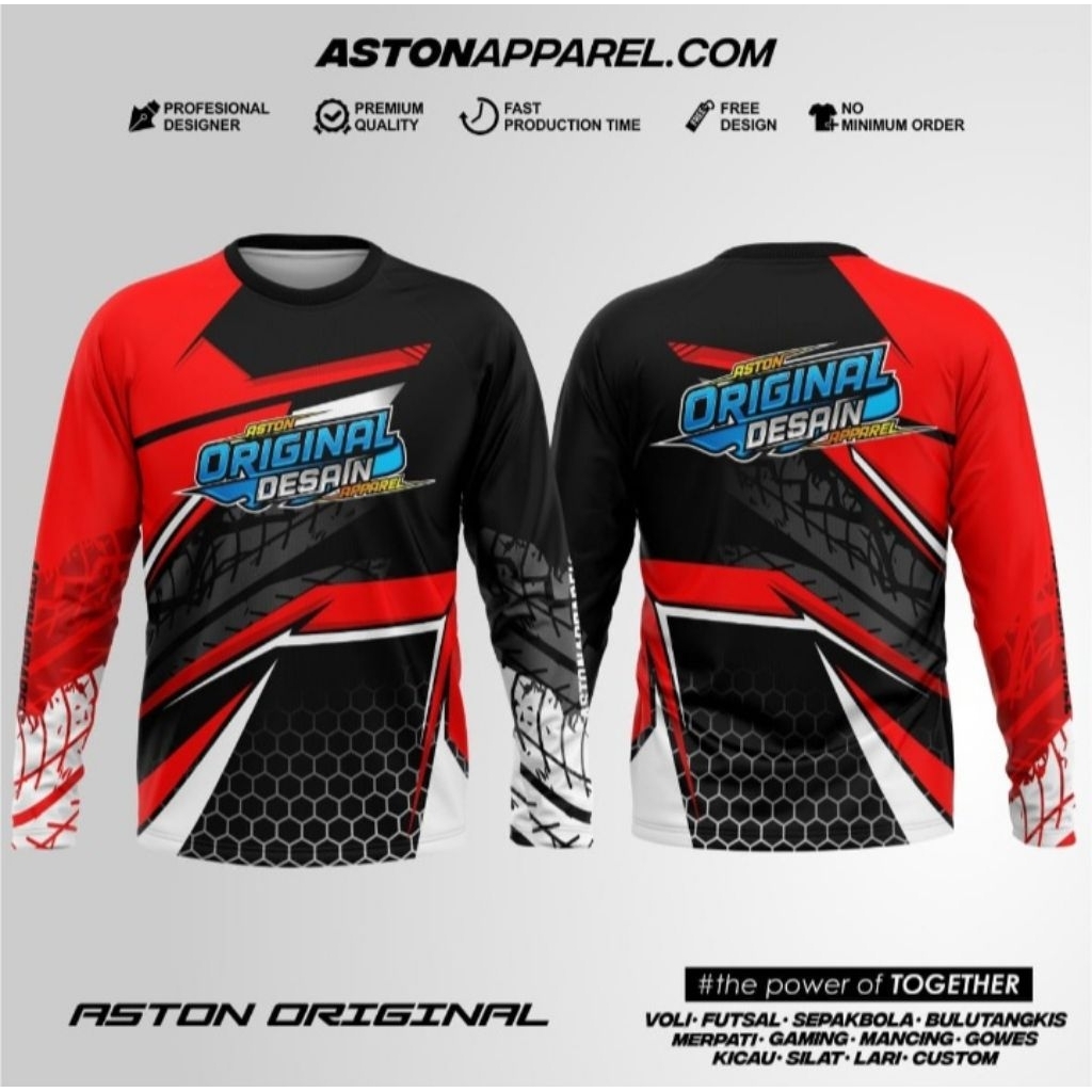 JERSEY / JERSEY LENGAN PANJANG / JERSEY CUSTOM