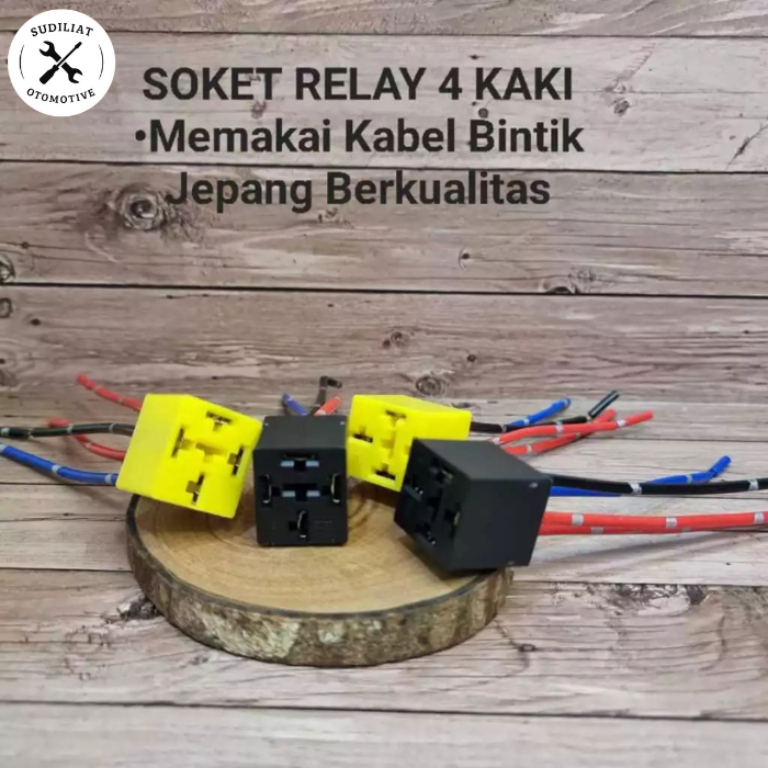 SOKET RELAY / RUMAH RELAY 4 KAKI