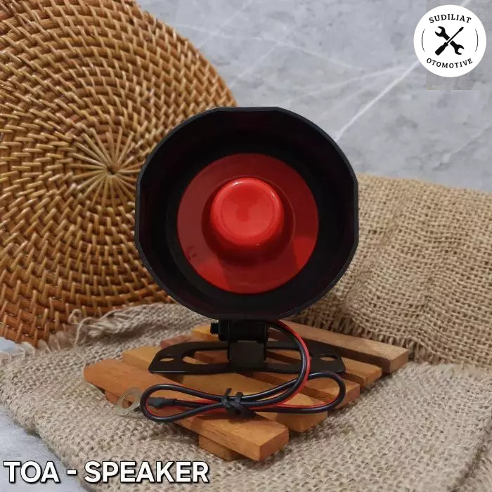 TOA ALARM / SIRINE ALARM / SPEAKER MOBIL 6 TONES - 6 SUARA