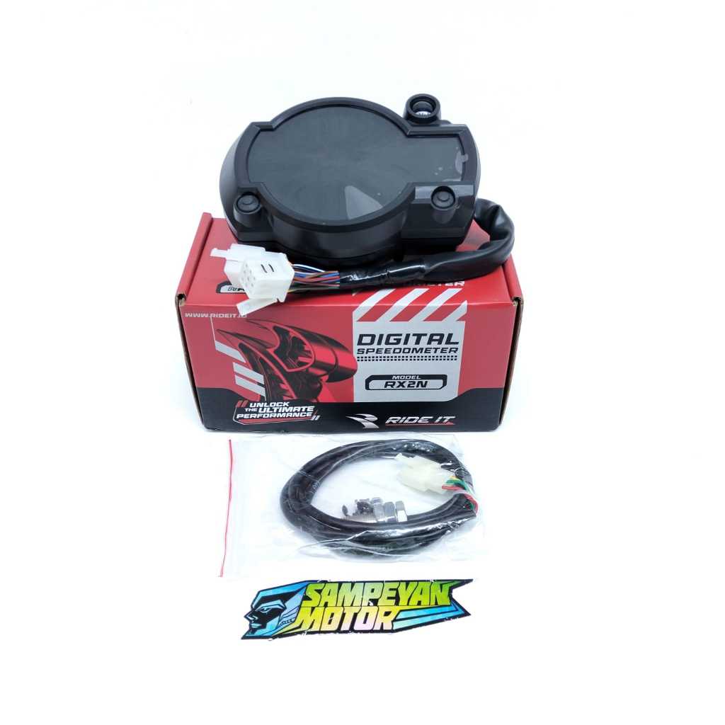 Spedometer Spidometer Speedometer Variais Motor Model KOSO RX 2 RX-2 RX2 Full Digital Merk Ride it G