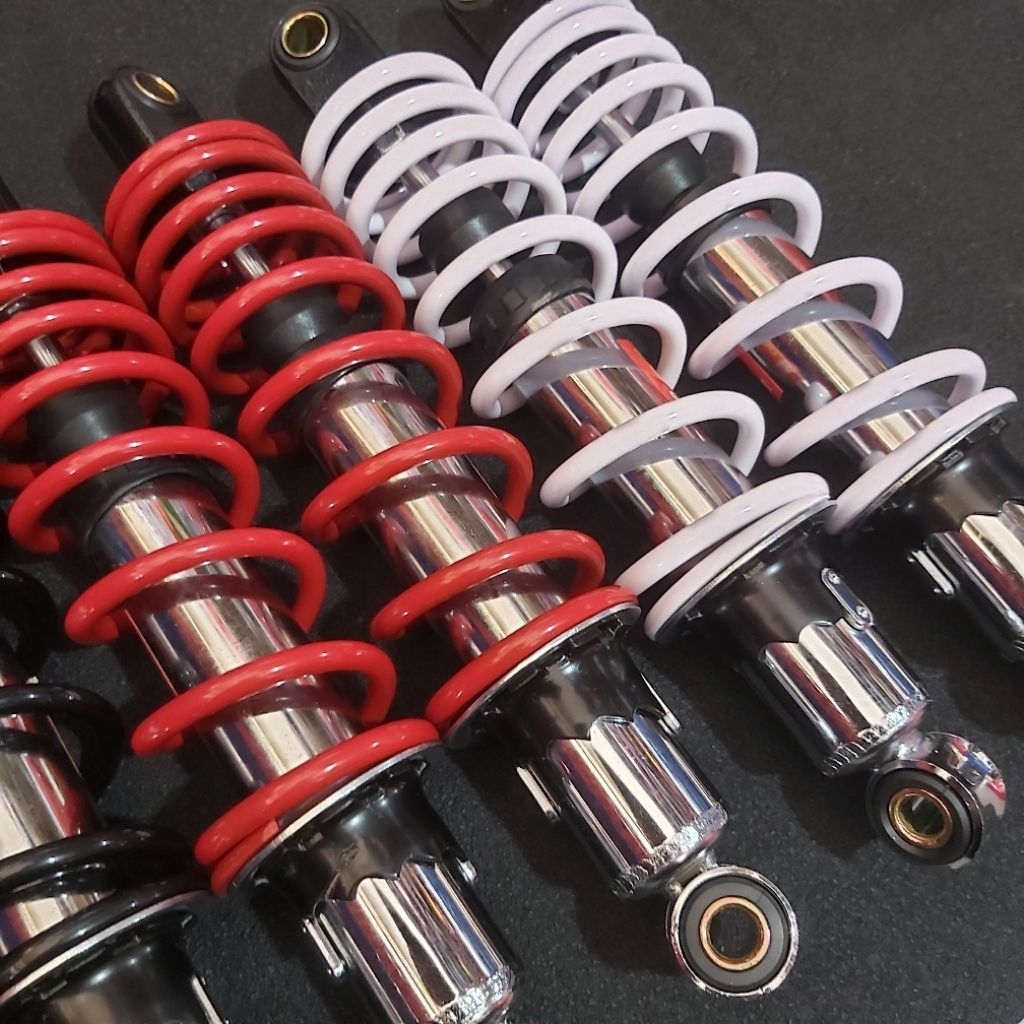 Shock belakang 280mm dan 340mm model chrome supra jupiter tiger gl megapro c70 revo vega